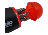 Отвертка Felo с увеличенным магнитным держателем, с набором бит SL, PH, PZ 8шт 37604105