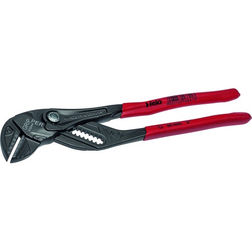 Ключ клещевой переставной Felo 250 мм, с прямыми губками